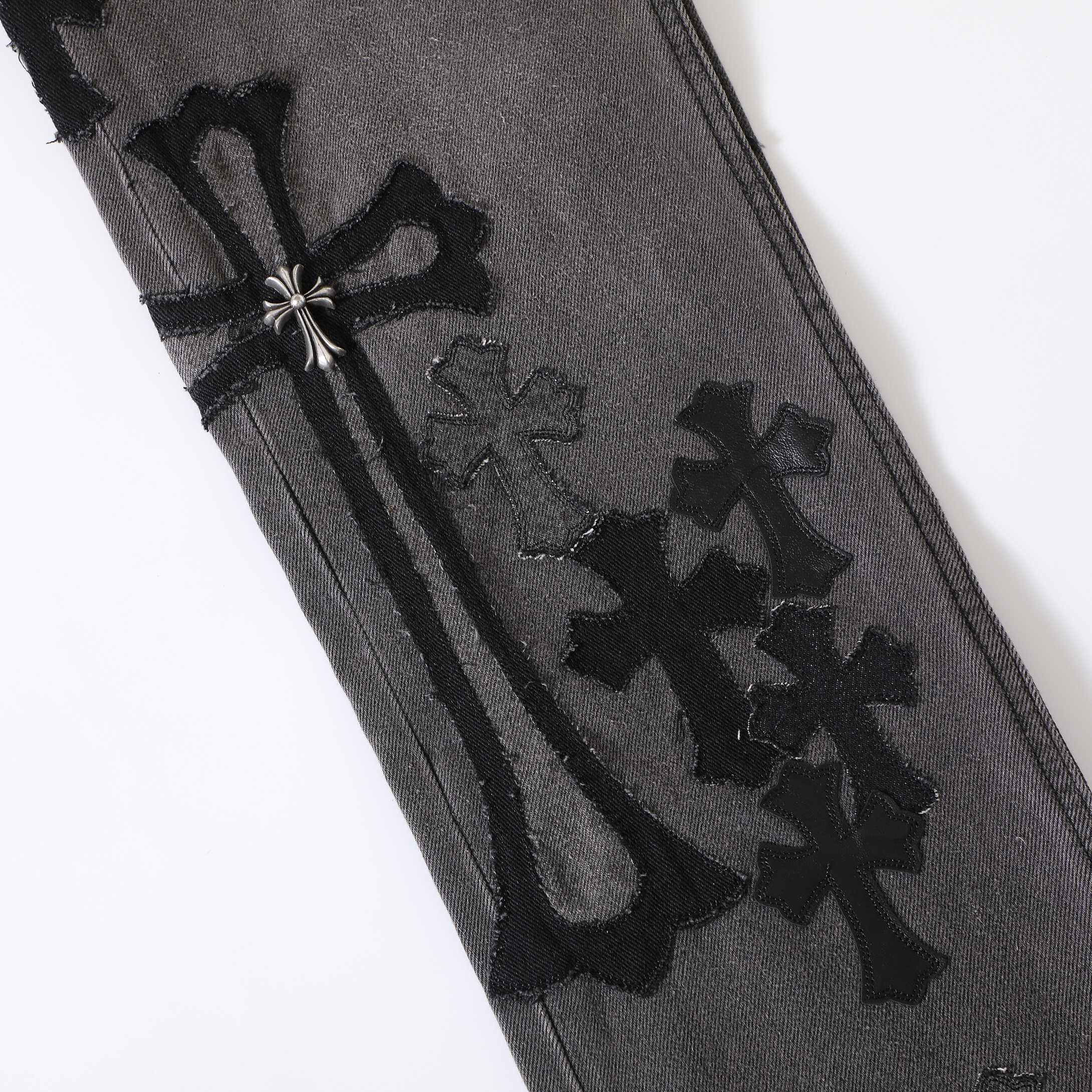 Chrome Hearts Cross Ring - Gothic 925 Sterling Silver Jewelry | David Studio