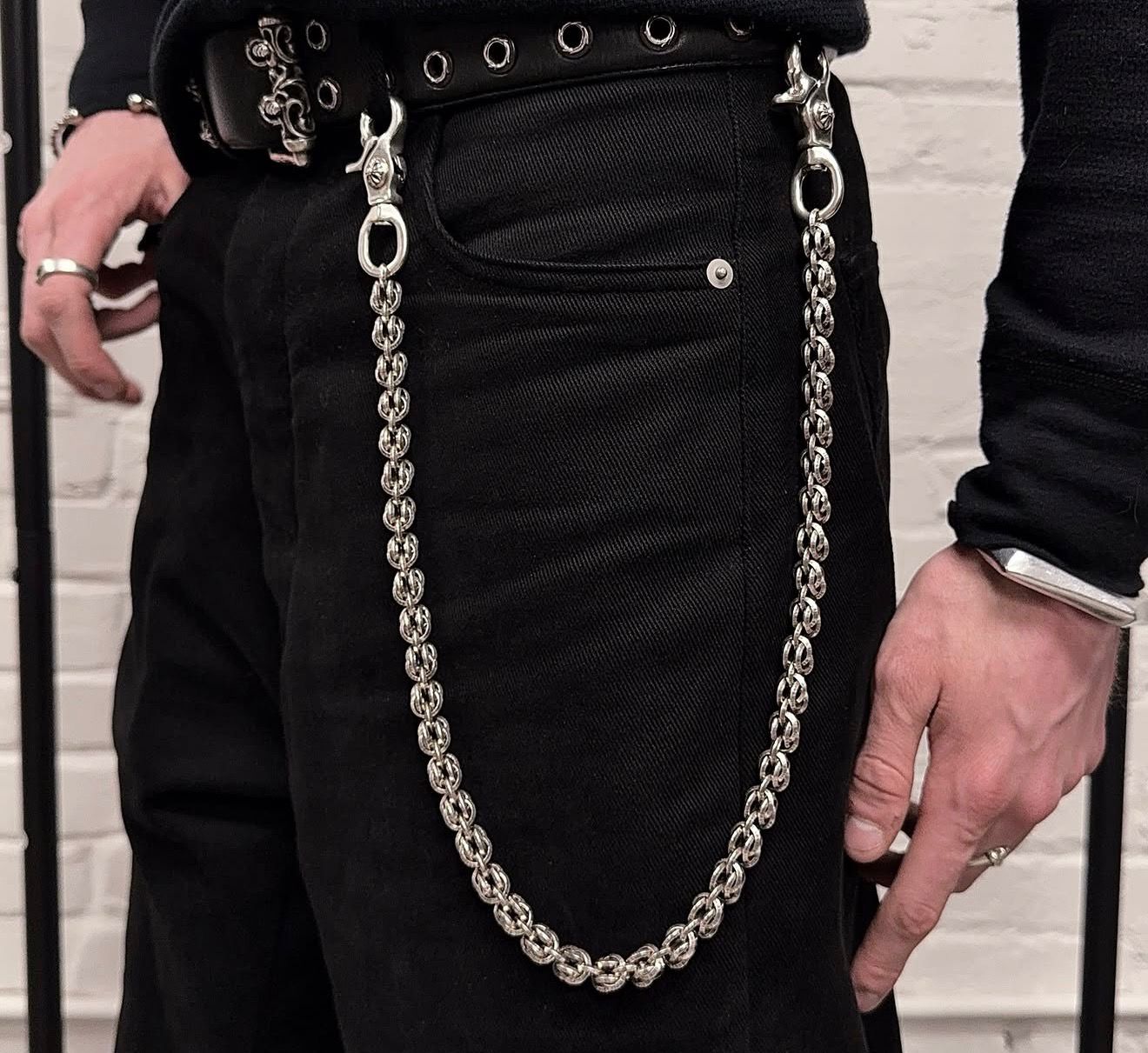 Chrome Hearts Cross Ring - Gothic 925 Sterling Silver Jewelry | David Studio