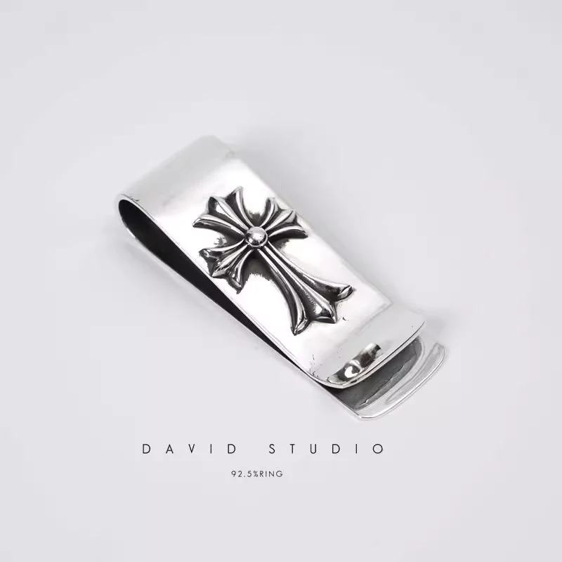 Chrome Hearts Cross Ring - Gothic 925 Sterling Silver Jewelry | David Studio
