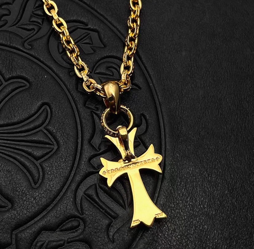 Chrome Hearts Cross Ring - Gothic 925 Sterling Silver Jewelry | David Studio