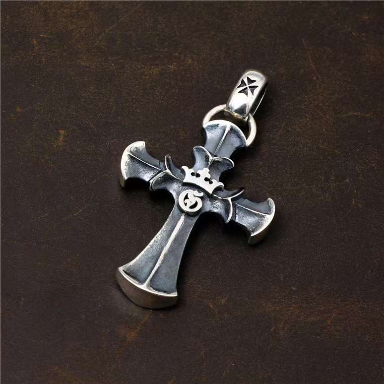 Chrome Hearts Cross Ring - Gothic 925 Sterling Silver Jewelry | David Studio