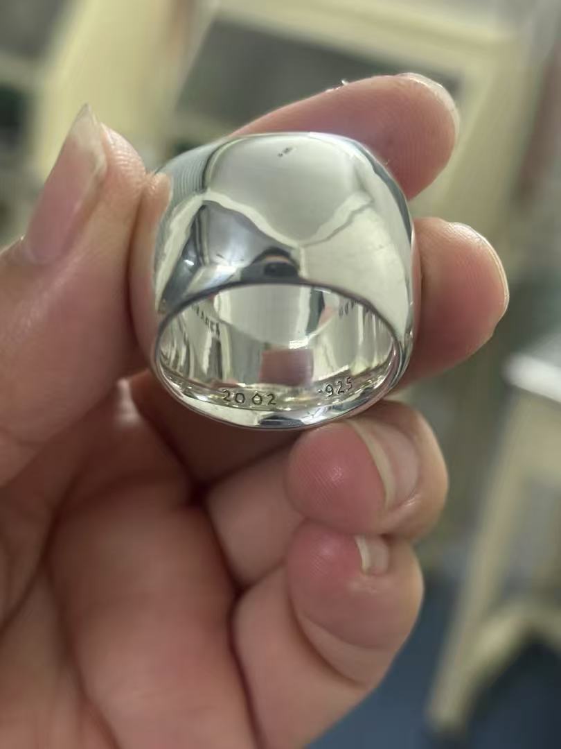 Chrome Hearts Cross Ring - Gothic 925 Sterling Silver Jewelry | David Studio