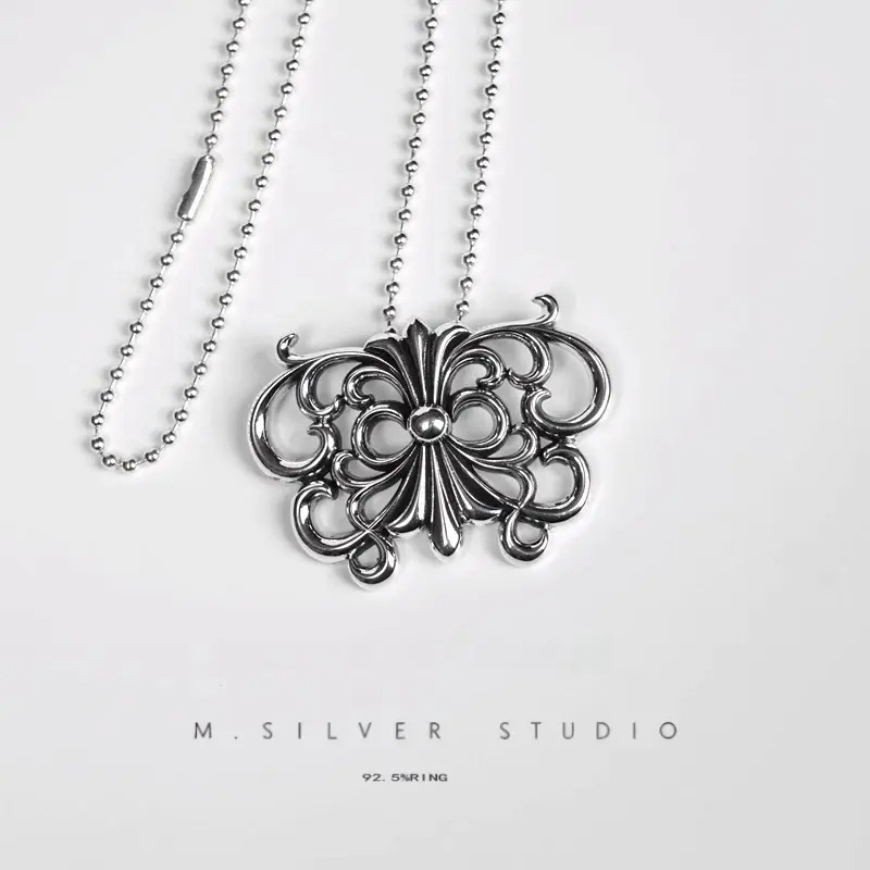 Chrome Hearts Cross Ring - Gothic 925 Sterling Silver Jewelry | David Studio