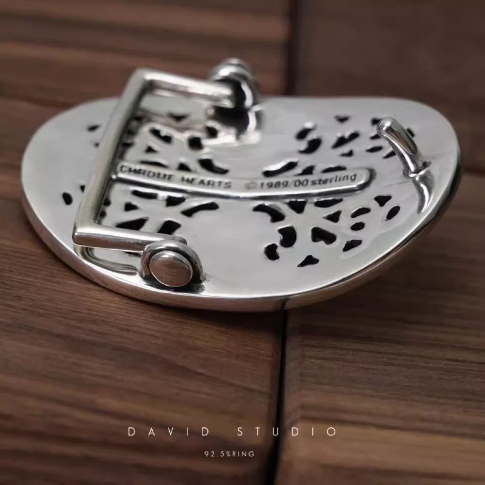 Chrome Hearts Cross Ring - Gothic 925 Sterling Silver Jewelry | David Studio