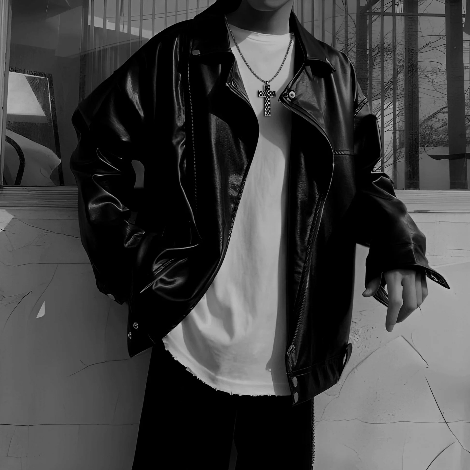 Chrome Hearts Cross Ring - Gothic 925 Sterling Silver Jewelry | David Studio