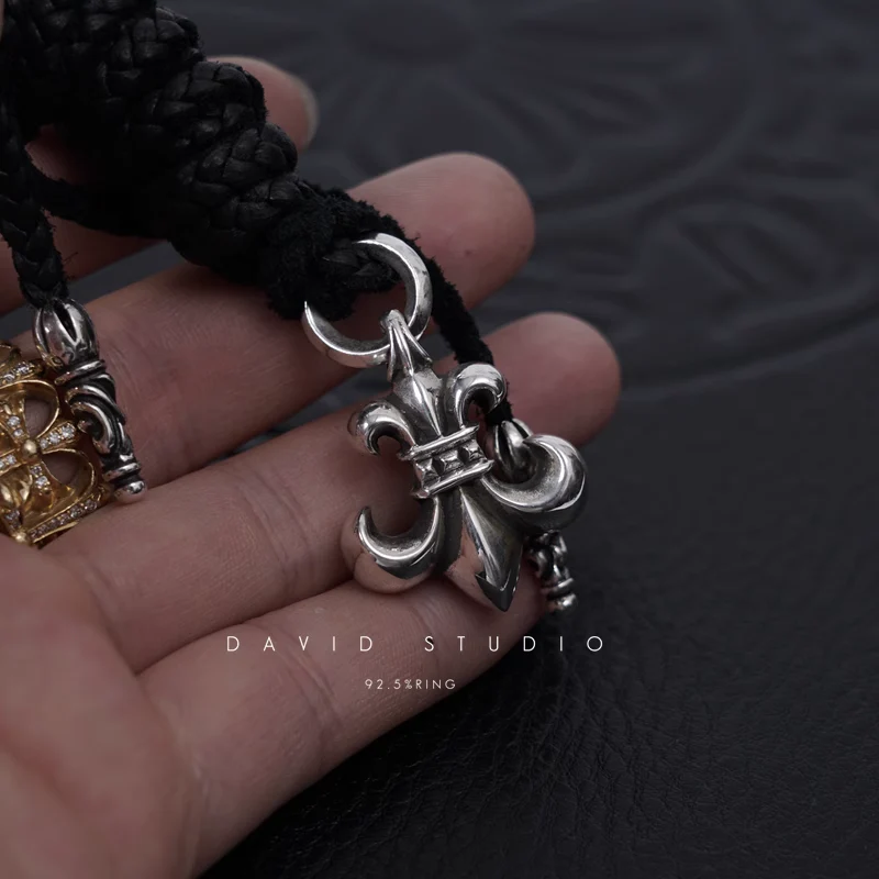 Chrome Hearts Cross Ring - Gothic 925 Sterling Silver Jewelry | David Studio