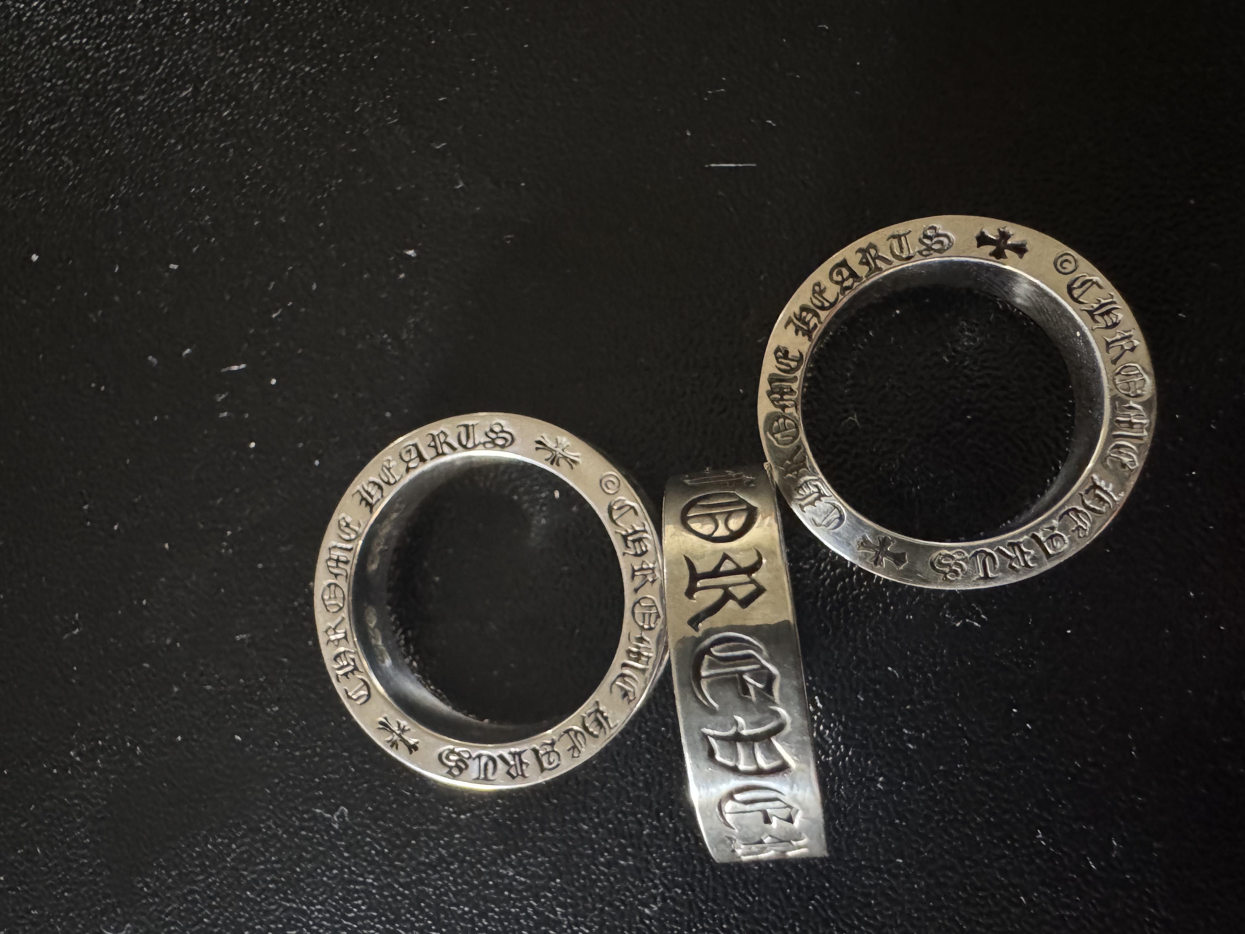 Chrome Hearts Cross Ring - Gothic 925 Sterling Silver Jewelry | David Studio