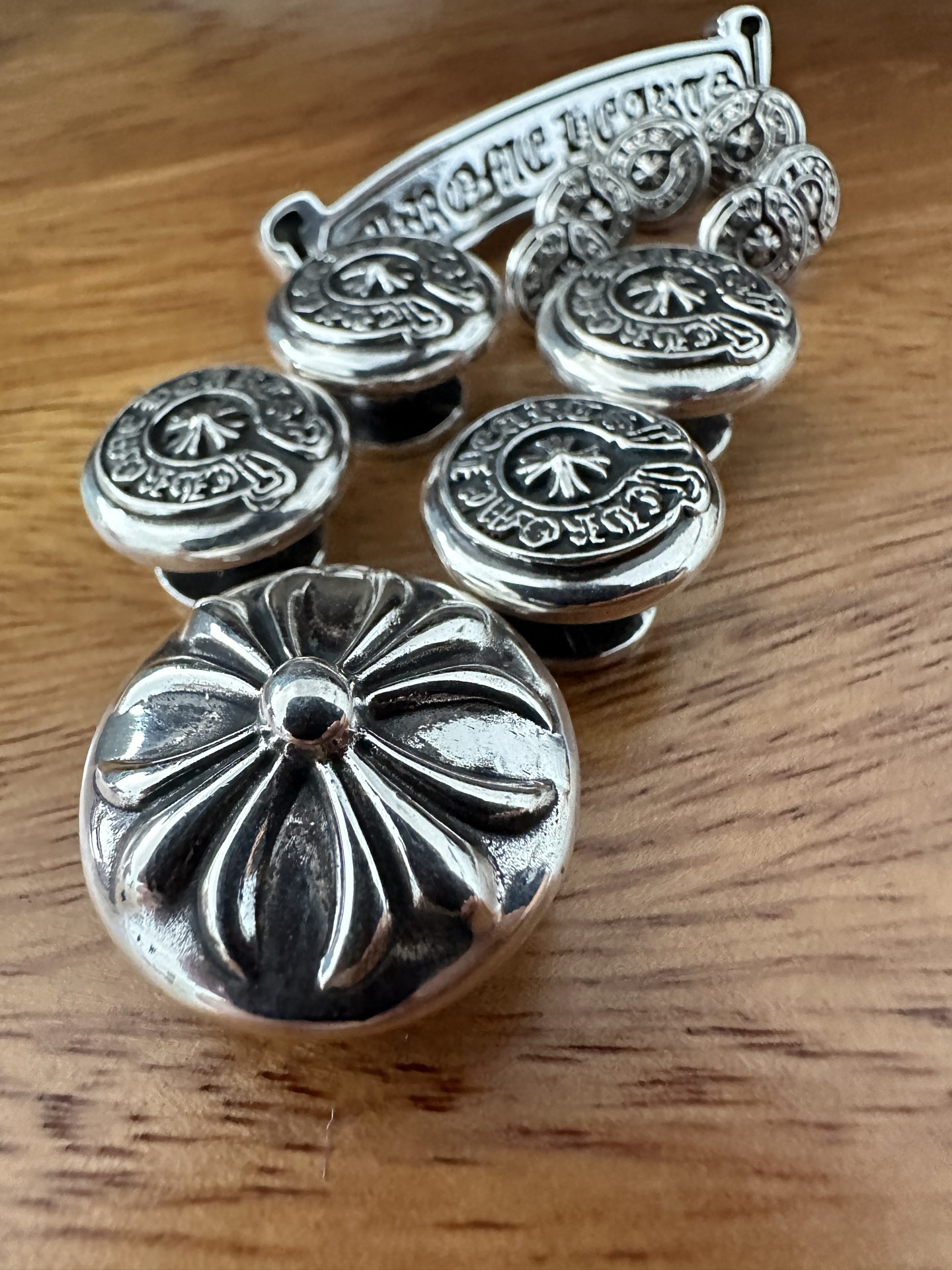 Chrome Hearts Cross Ring - Gothic 925 Sterling Silver Jewelry | David Studio