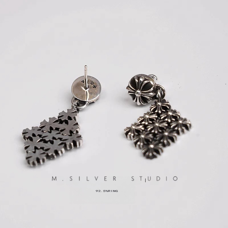 Chrome Hearts Cross Ring - Gothic 925 Sterling Silver Jewelry | David Studio