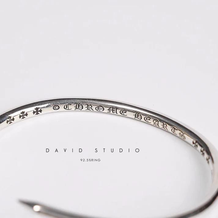 Chrome Hearts Cross Ring - Gothic 925 Sterling Silver Jewelry | David Studio