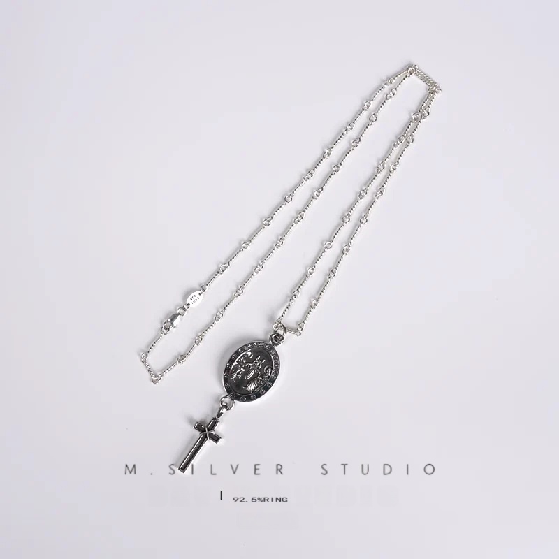 Chrome Hearts Cross Ring - Gothic 925 Sterling Silver Jewelry | David Studio