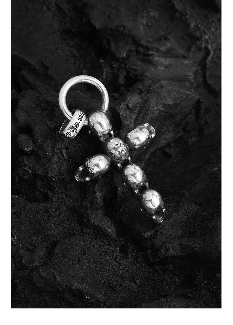 Chrome Hearts Cross Ring - Gothic 925 Sterling Silver Jewelry | David Studio