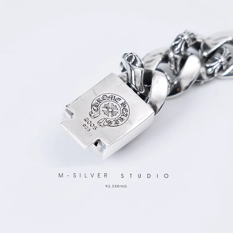 Chrome Hearts Cross Ring - Gothic 925 Sterling Silver Jewelry | David Studio