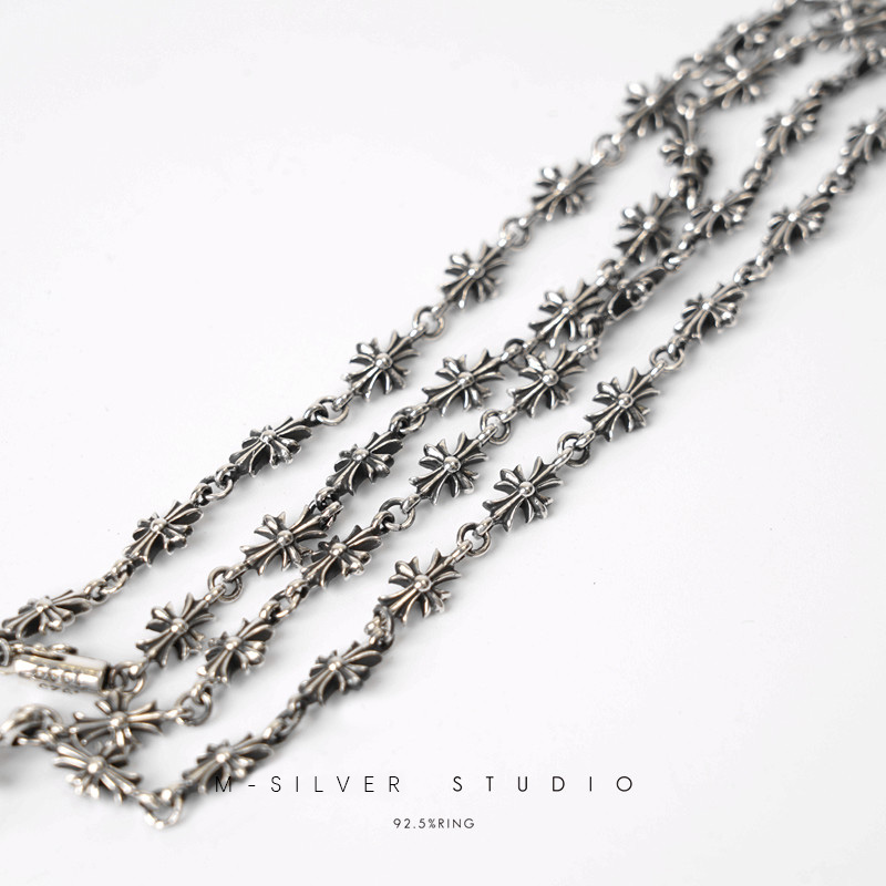 Chrome Hearts Cross Ring - Gothic 925 Sterling Silver Jewelry | David Studio