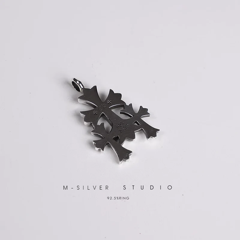 Chrome Hearts Cross Ring - Gothic 925 Sterling Silver Jewelry | David Studio