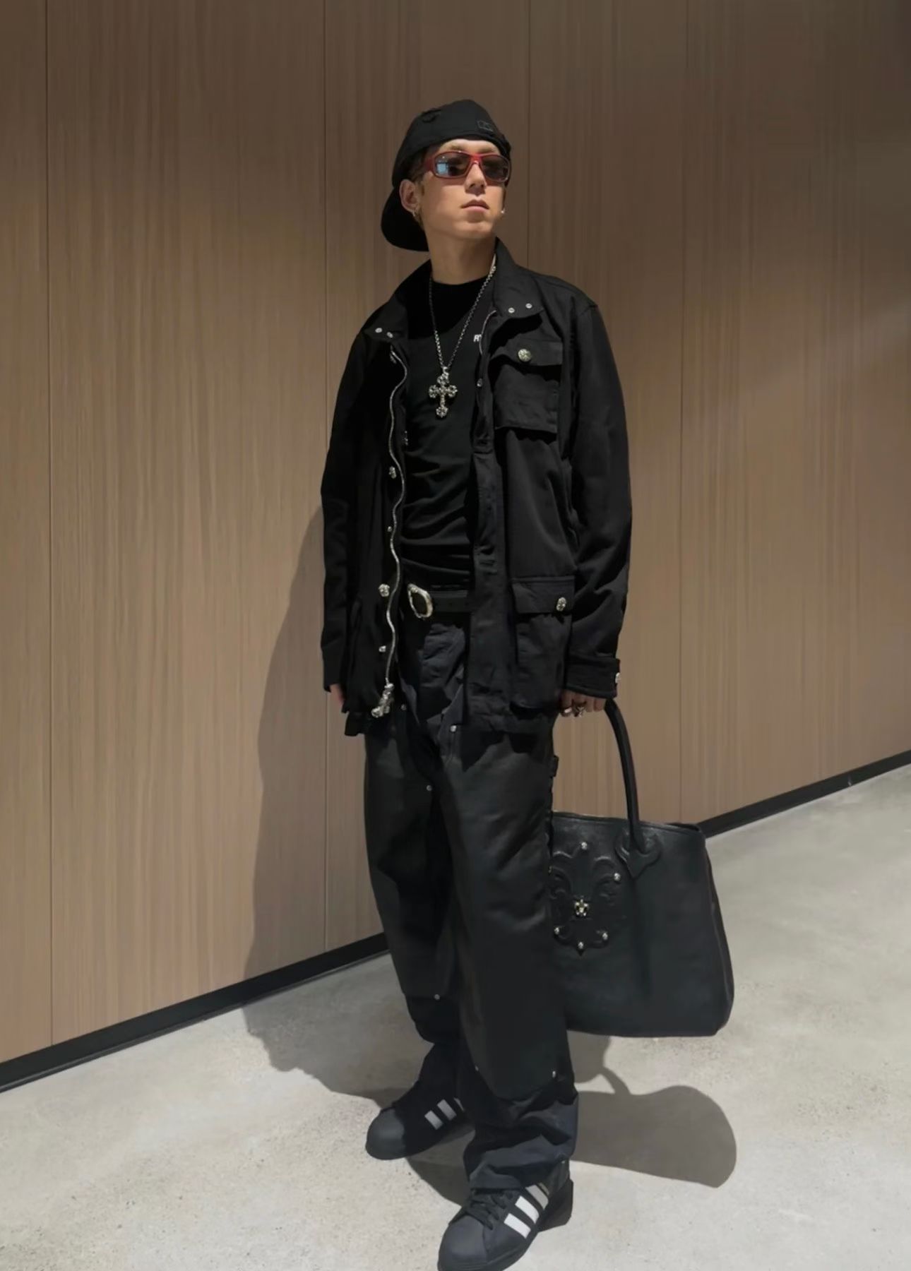 Chrome Hearts Cross Ring - Gothic 925 Sterling Silver Jewelry | David Studio