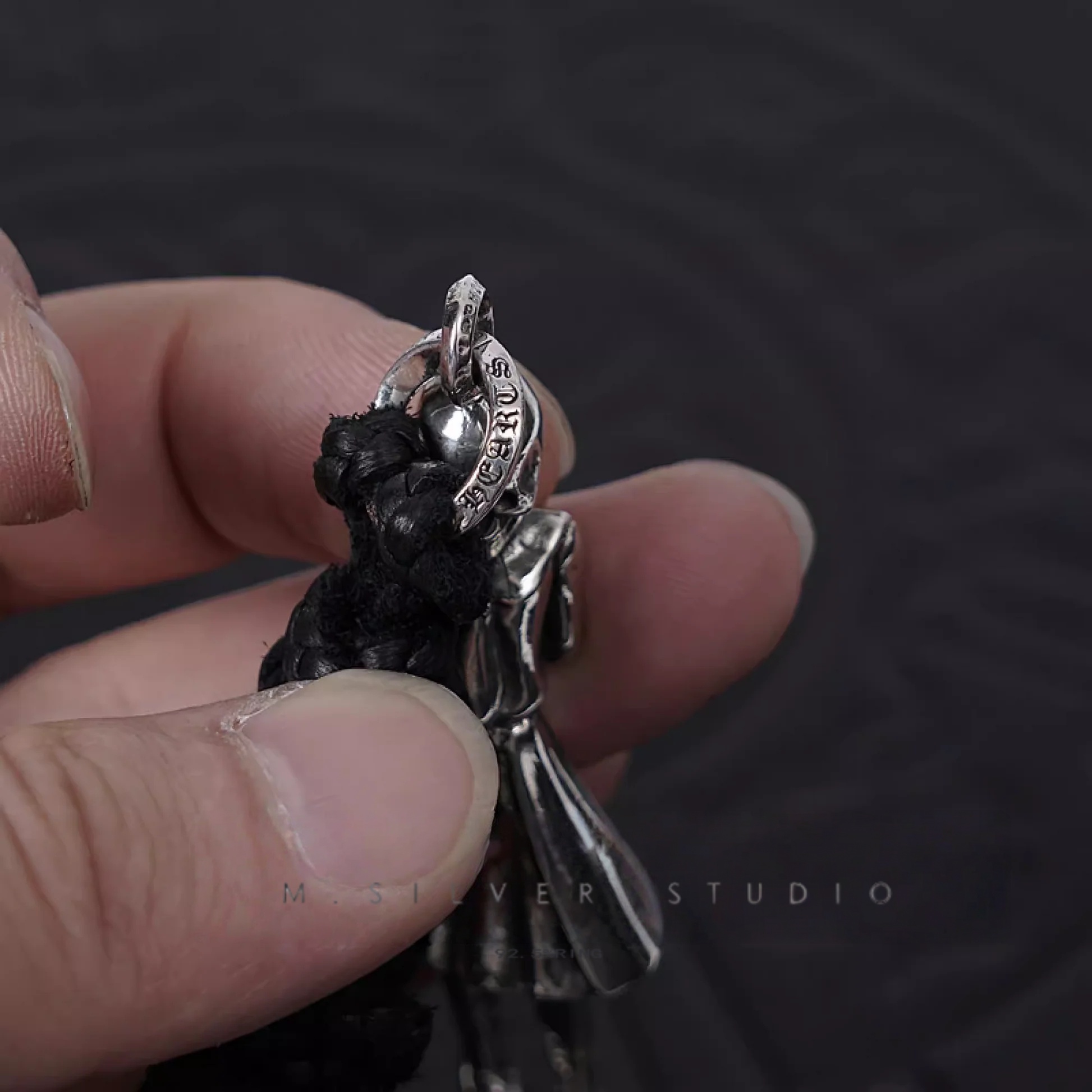 Chrome Hearts Cross Ring - Gothic 925 Sterling Silver Jewelry | David Studio