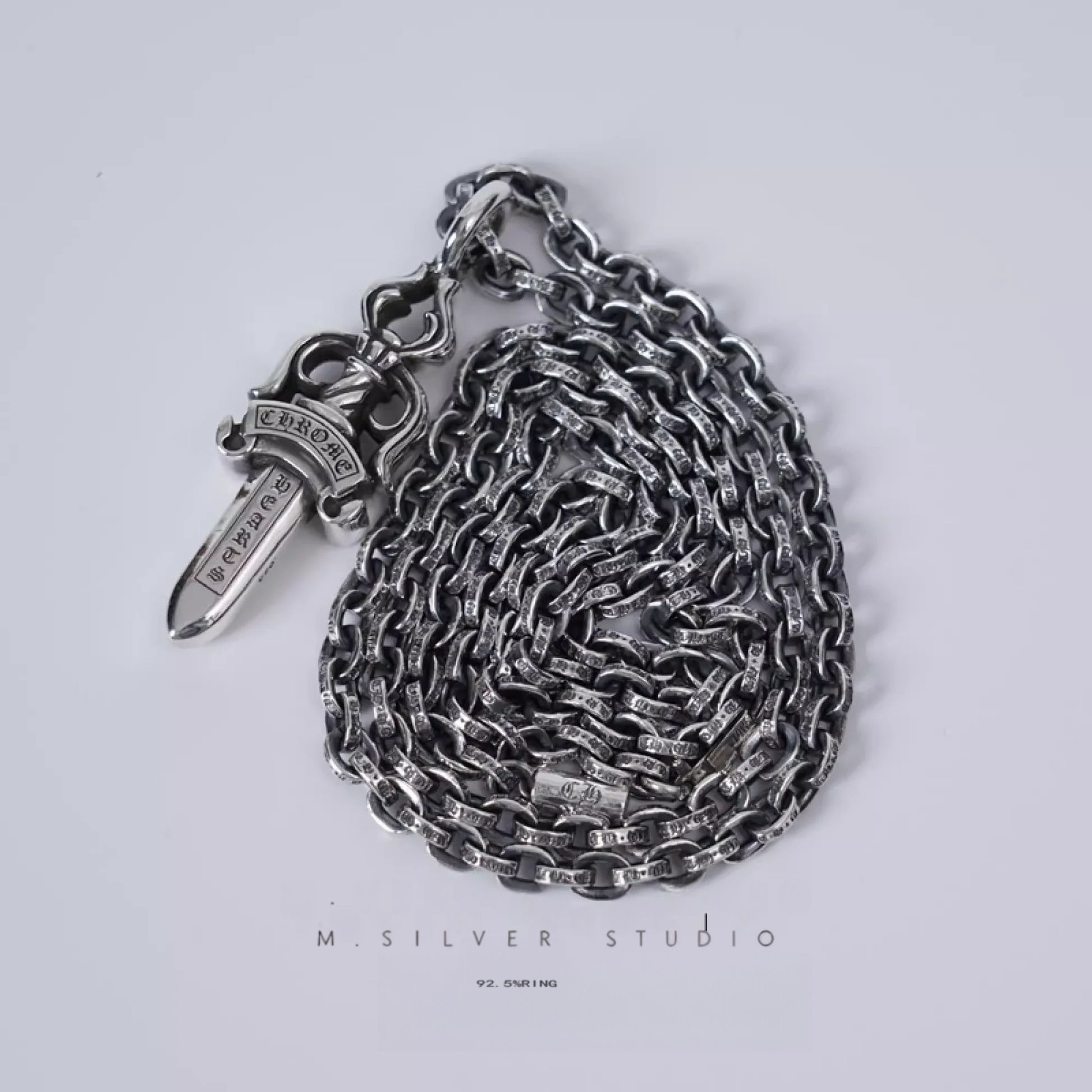 Chrome Hearts Cross Ring - Gothic 925 Sterling Silver Jewelry | David Studio