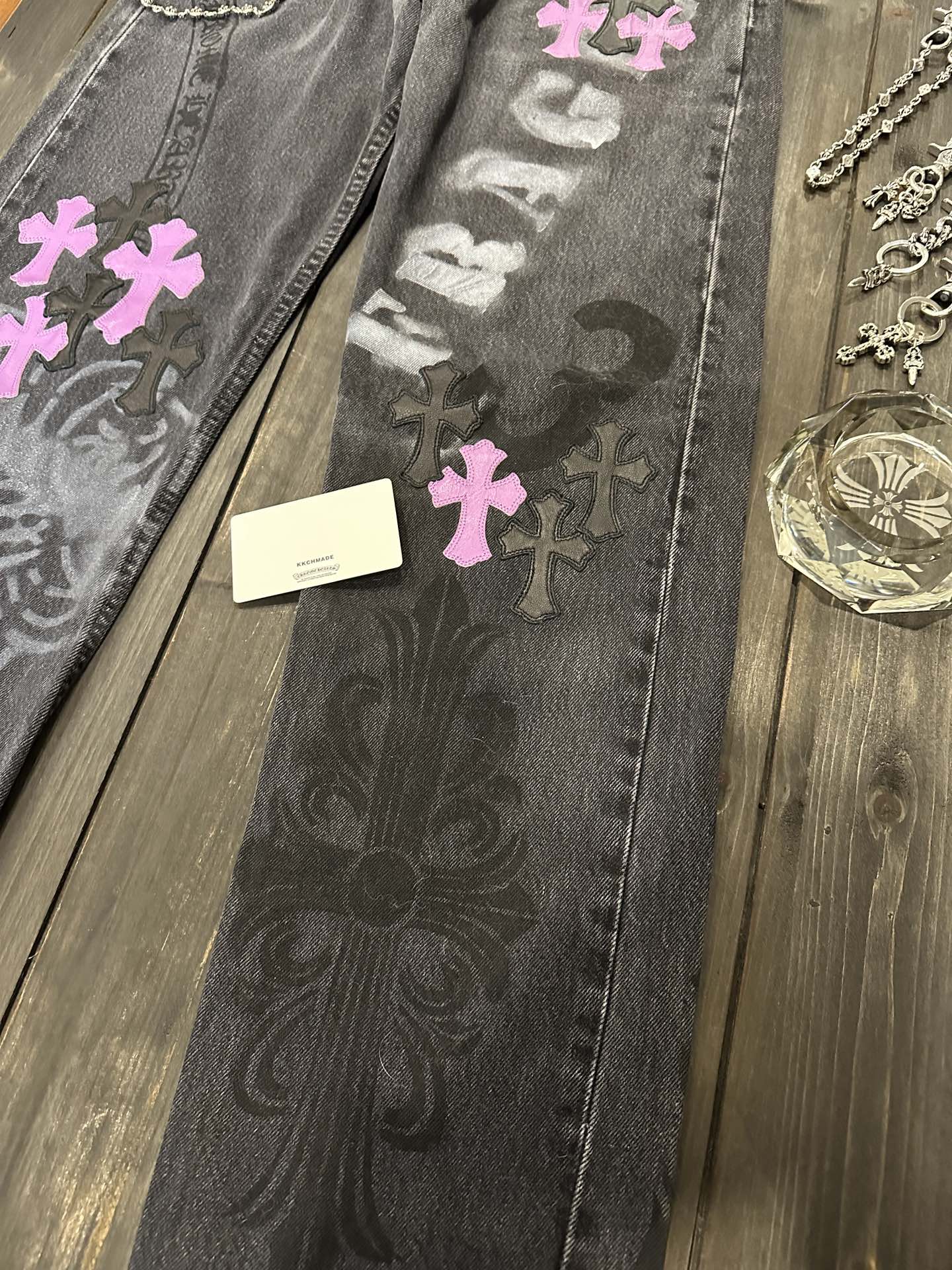 Chrome Hearts Cross Ring - Gothic 925 Sterling Silver Jewelry | David Studio