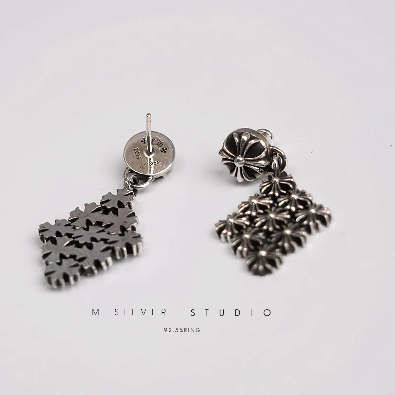 Chrome Hearts Cross Ring - Gothic 925 Sterling Silver Jewelry | David Studio