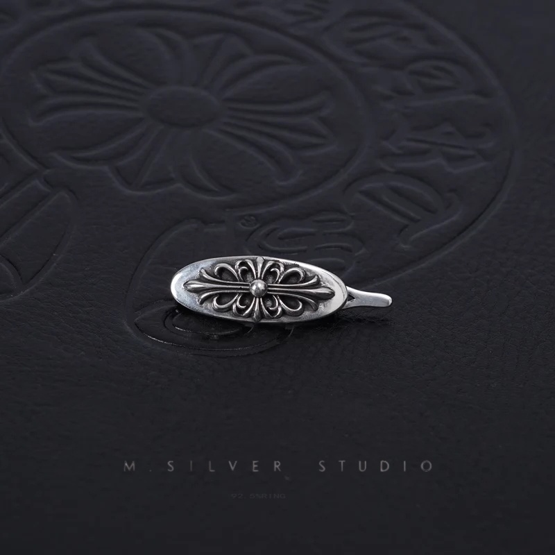 Chrome Hearts Cross Ring - Gothic 925 Sterling Silver Jewelry | David Studio