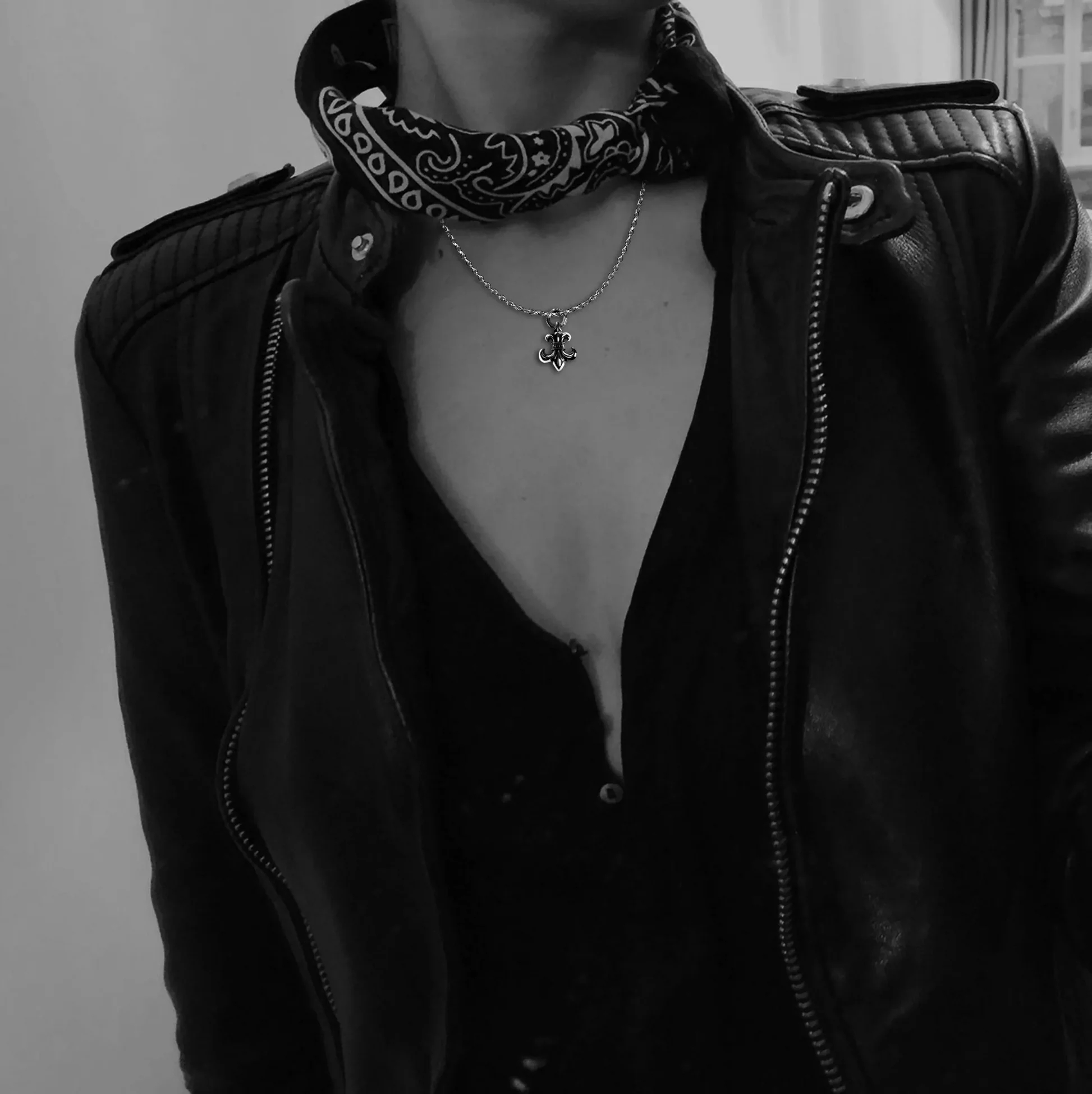 Chrome Hearts Cross Ring - Gothic 925 Sterling Silver Jewelry | David Studio