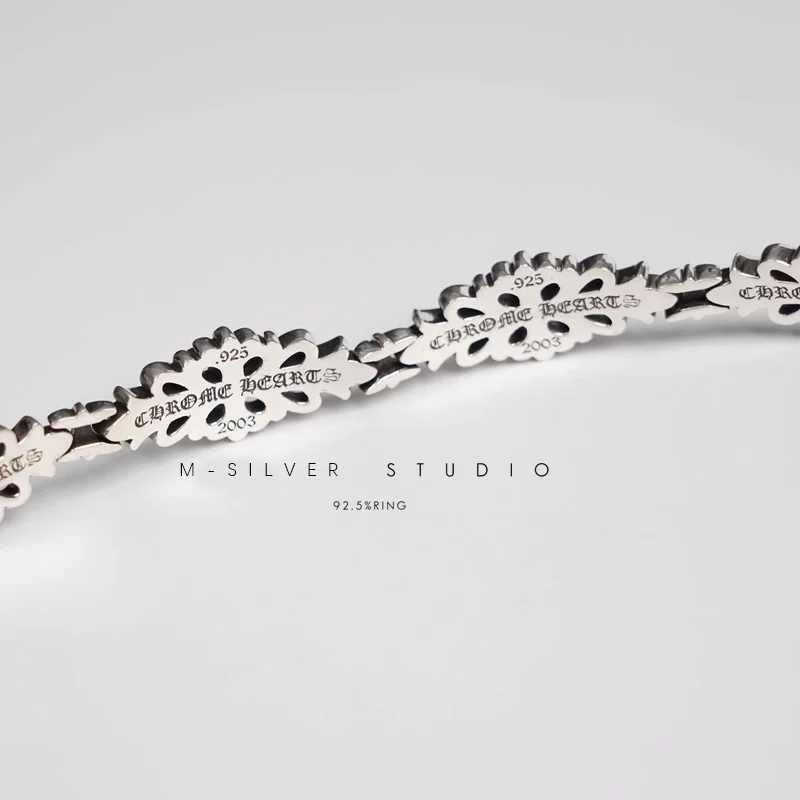 Chrome Hearts Cross Ring - Gothic 925 Sterling Silver Jewelry | David Studio