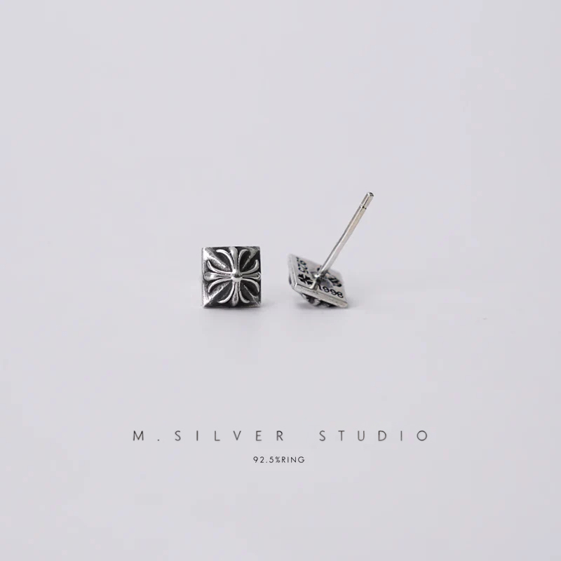 Chrome Hearts Cross Ring - Gothic 925 Sterling Silver Jewelry | David Studio