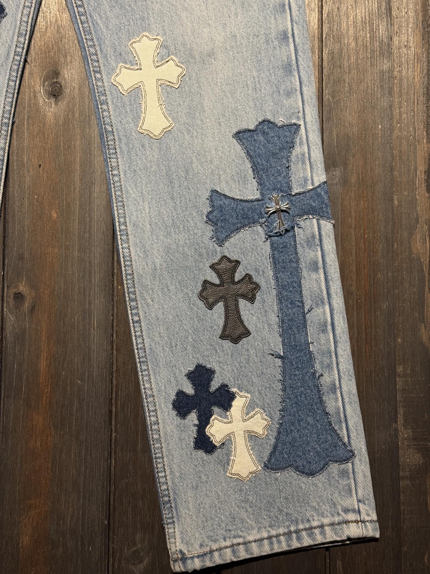 Chrome Hearts Cross Ring - Gothic 925 Sterling Silver Jewelry | David Studio