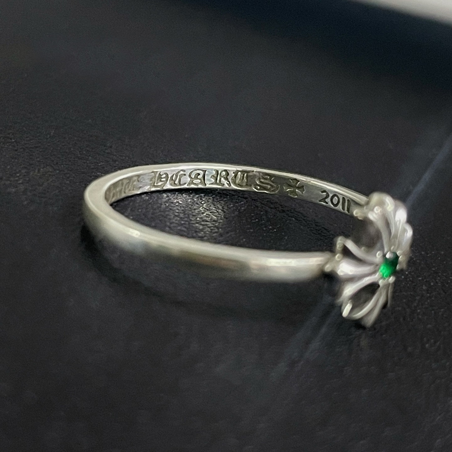 Chrome Hearts Cross Ring - Gothic 925 Sterling Silver Jewelry | David Studio