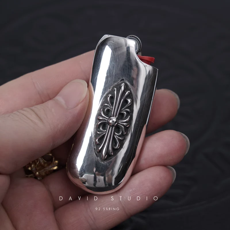 Chrome Hearts Cross Ring - Gothic 925 Sterling Silver Jewelry | David Studio