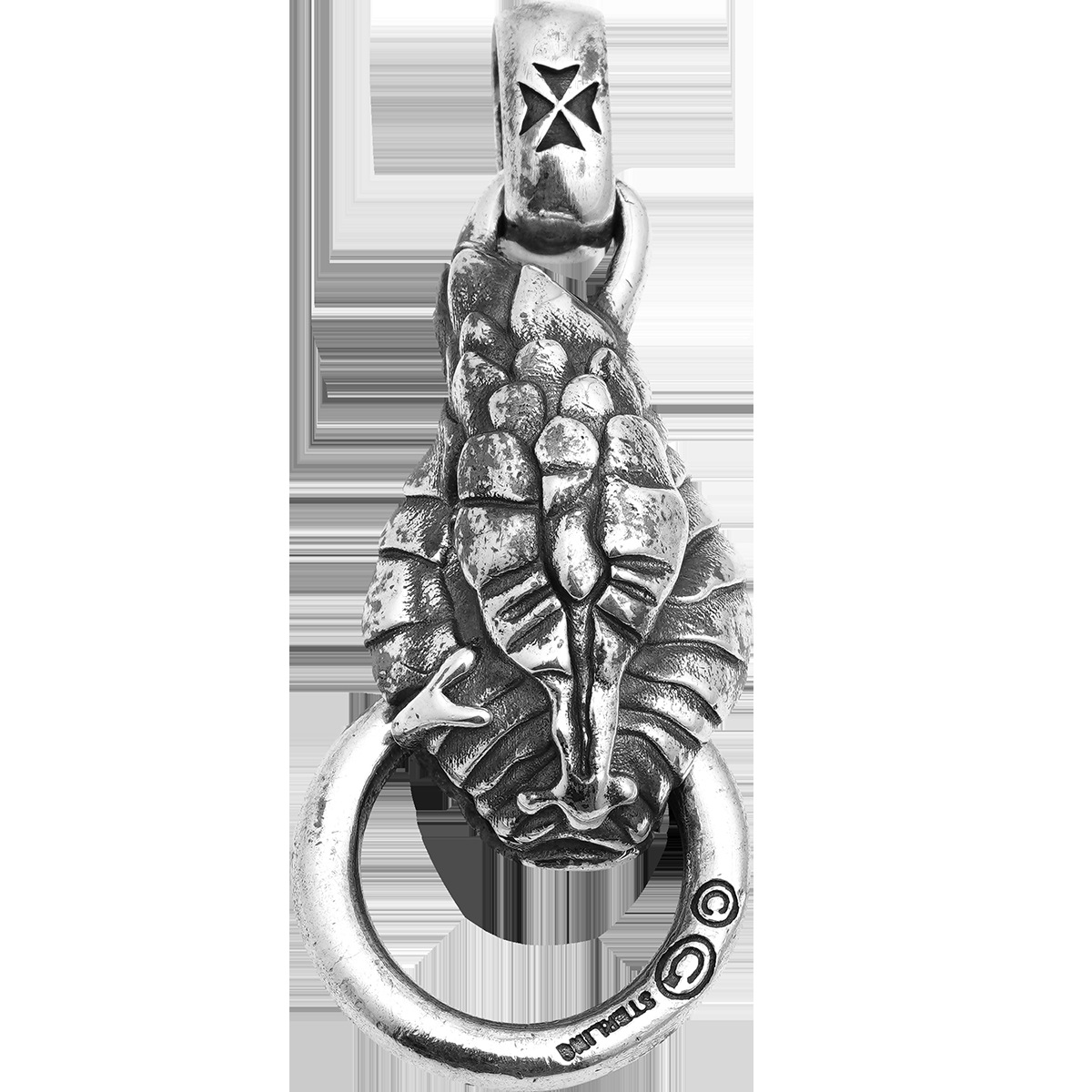 Chrome Hearts Cross Ring - Gothic 925 Sterling Silver Jewelry | David Studio