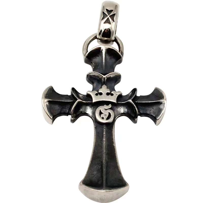 Chrome Hearts Cross Ring - Gothic 925 Sterling Silver Jewelry | David Studio