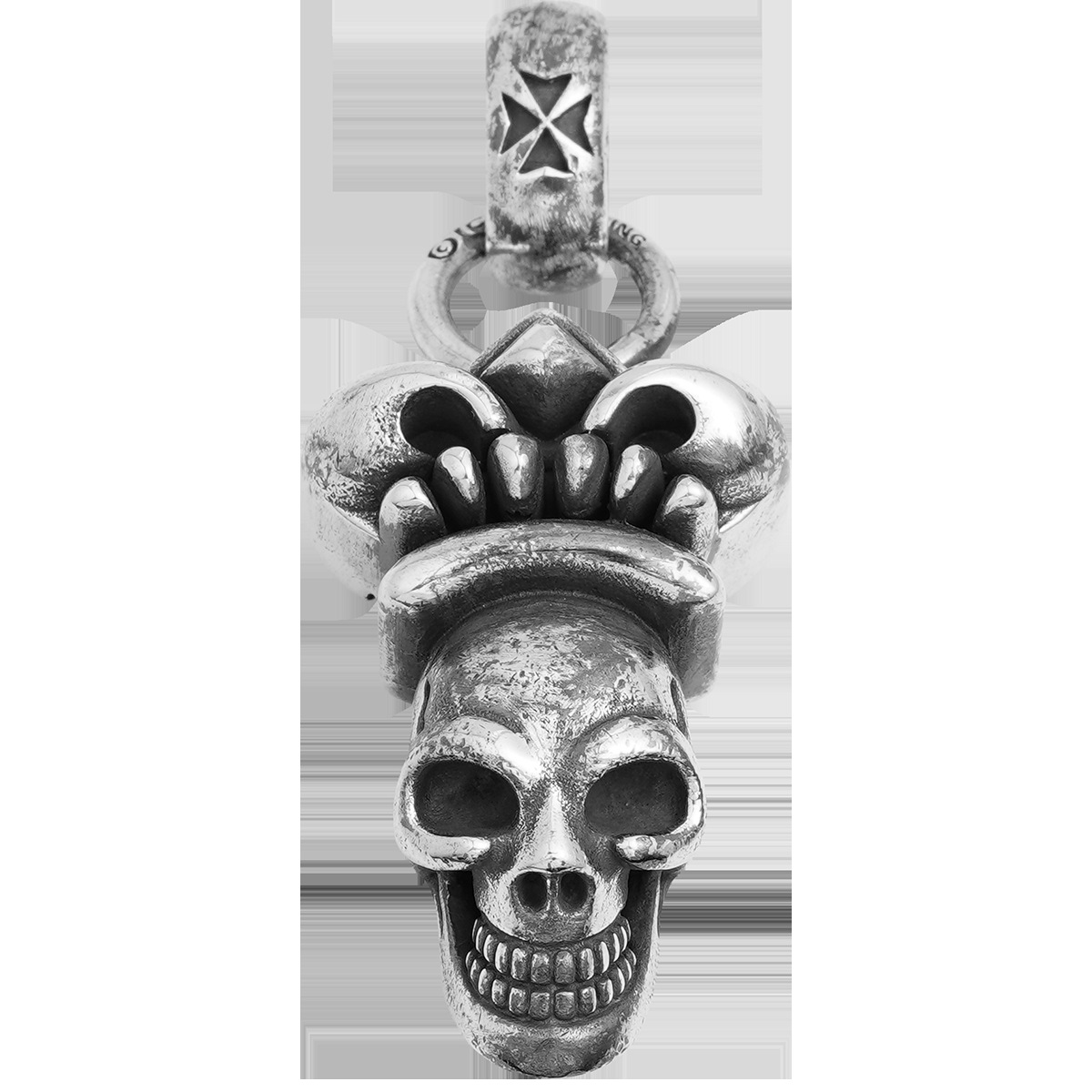 Chrome Hearts Cross Ring - Gothic 925 Sterling Silver Jewelry | David Studio