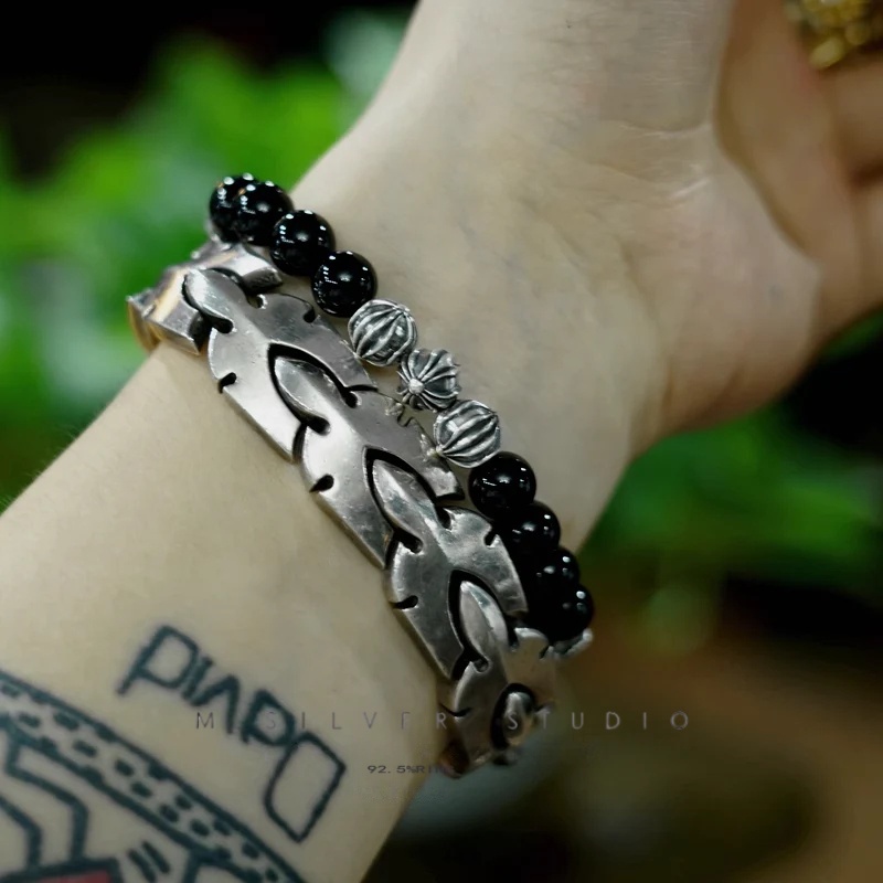 Chrome Hearts Cross Ring - Gothic 925 Sterling Silver Jewelry | David Studio