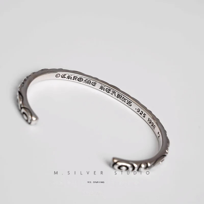 Chrome Hearts Cross Ring - Gothic 925 Sterling Silver Jewelry | David Studio