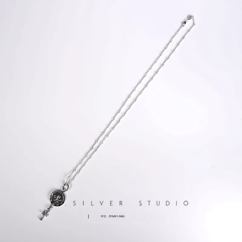 Chrome Hearts Cross Ring - Gothic 925 Sterling Silver Jewelry | David Studio