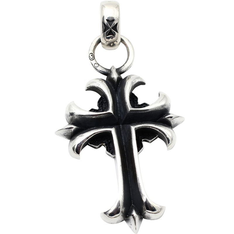 Chrome Hearts Cross Ring - Gothic 925 Sterling Silver Jewelry | David Studio