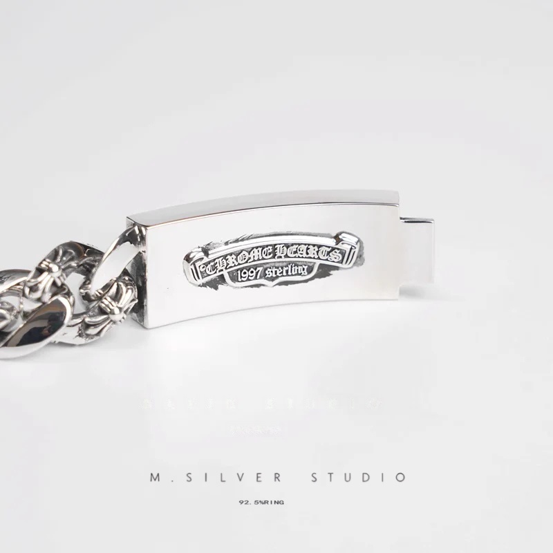 Chrome Hearts Cross Ring - Gothic 925 Sterling Silver Jewelry | David Studio