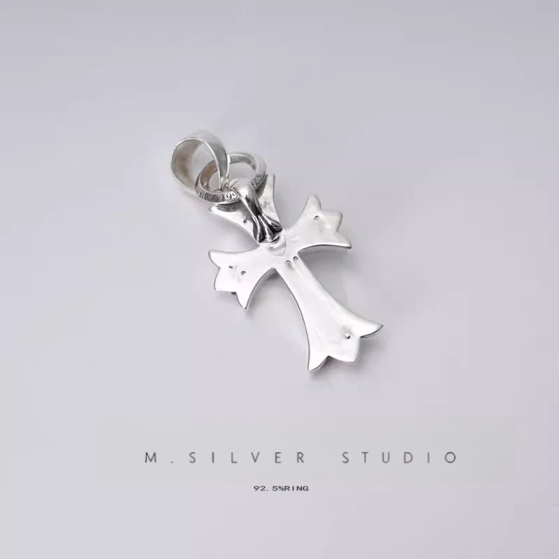 Chrome Hearts Cross Ring - Gothic 925 Sterling Silver Jewelry | David Studio