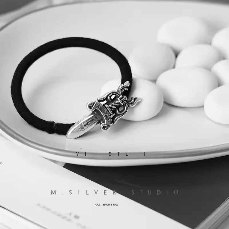 Chrome Hearts Cross Ring - Gothic 925 Sterling Silver Jewelry | David Studio