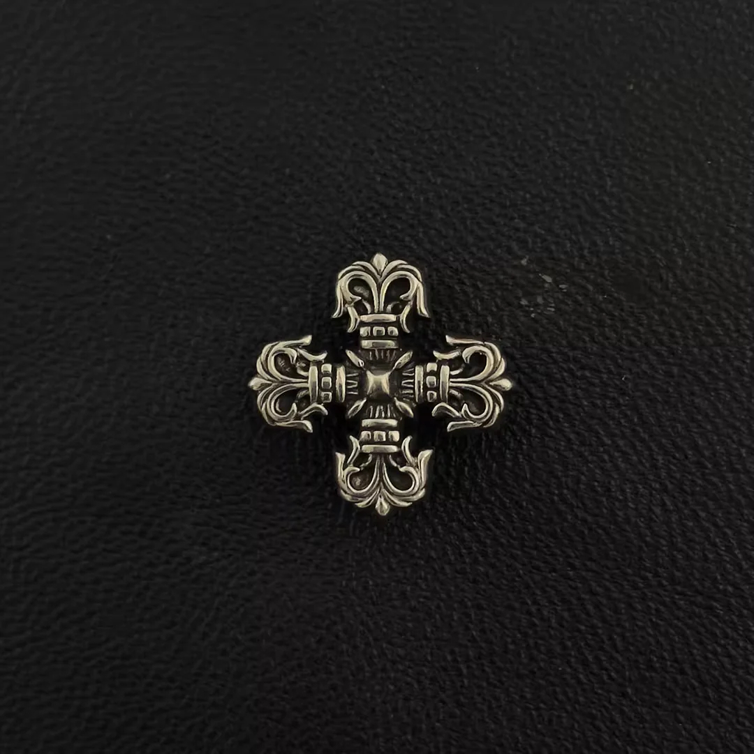 Chrome Hearts Cross Ring - Gothic 925 Sterling Silver Jewelry | David Studio