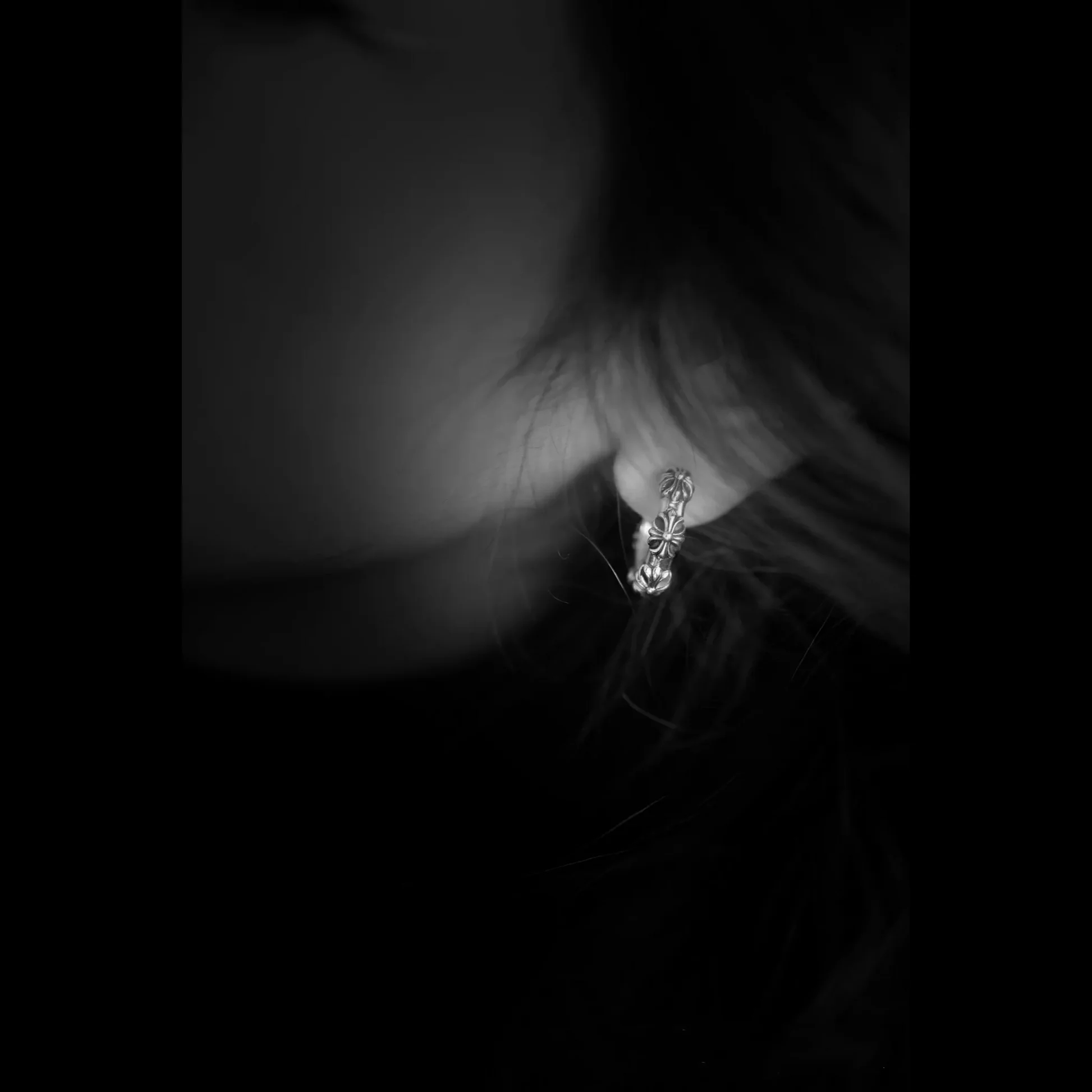 Chrome Hearts Cross Ring - Gothic 925 Sterling Silver Jewelry | David Studio