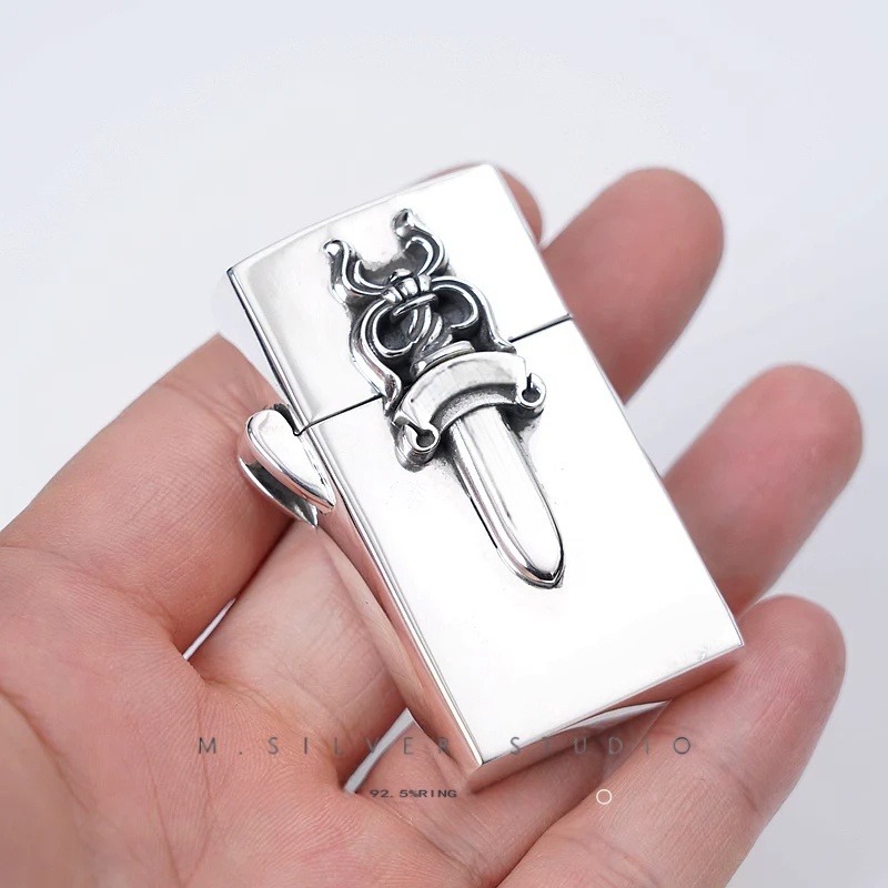 Chrome Hearts Cross Ring - Gothic 925 Sterling Silver Jewelry | David Studio