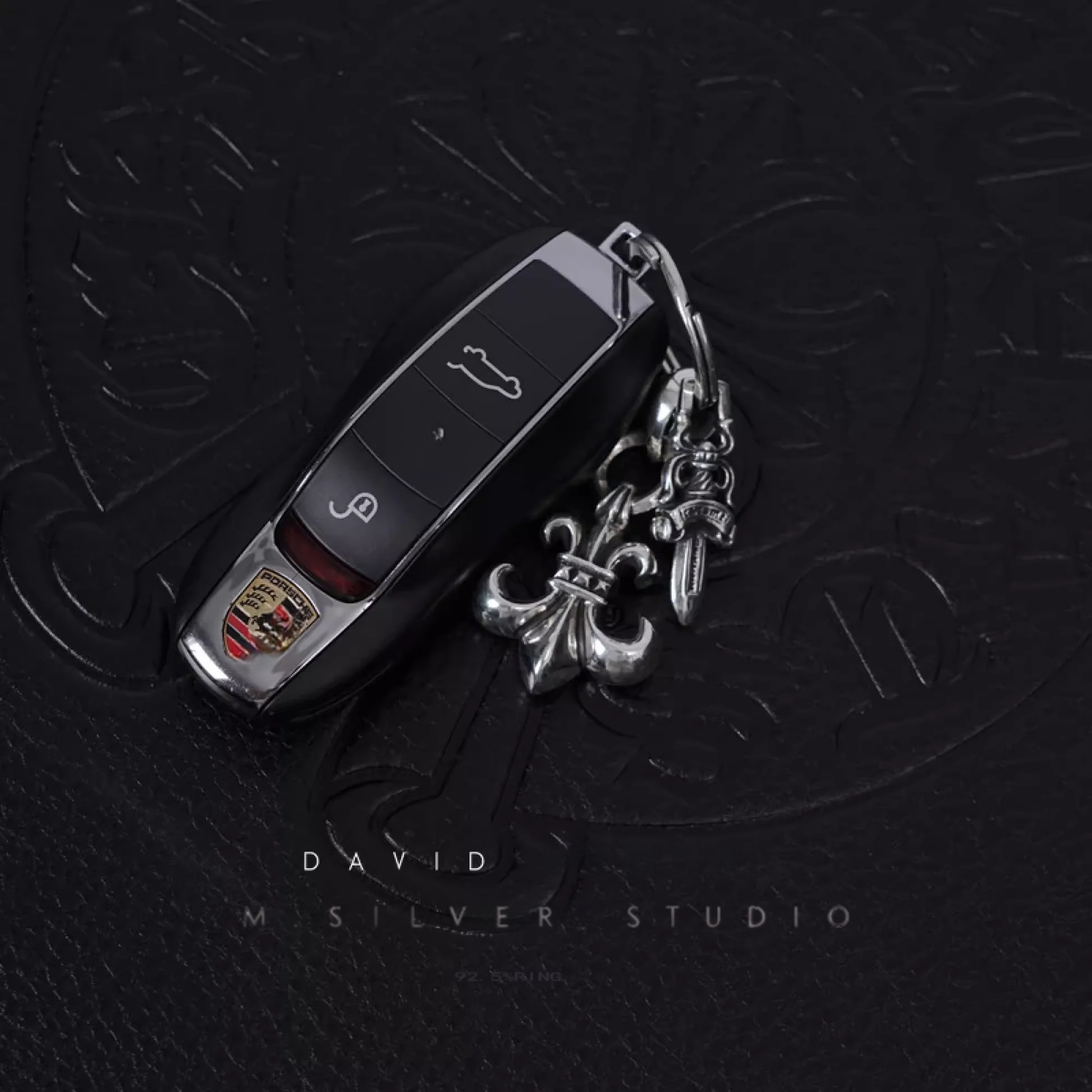 Chrome Hearts Cross Ring - Gothic 925 Sterling Silver Jewelry | David Studio