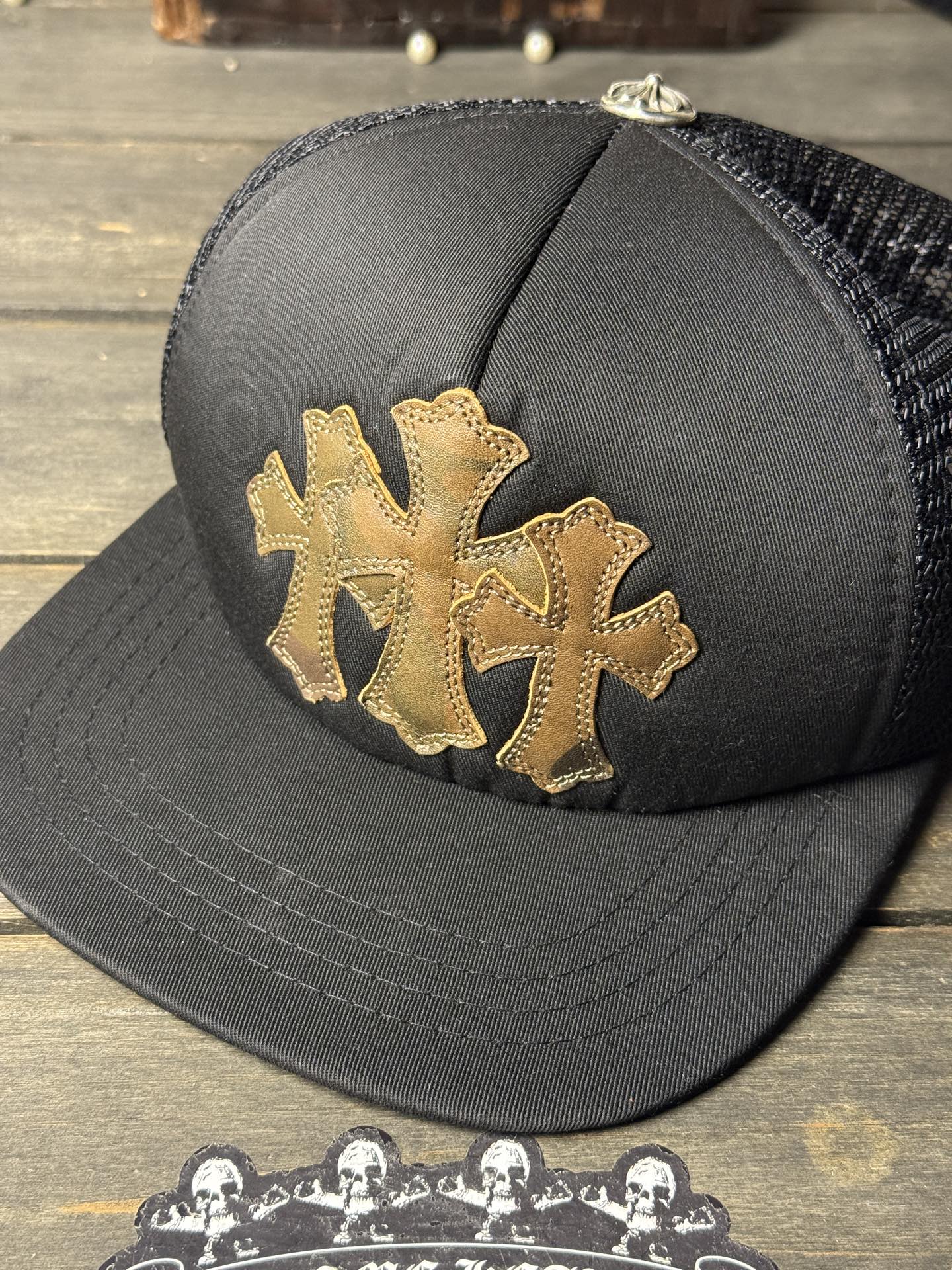 Chrome Hearts Cross Ring - Gothic 925 Sterling Silver Jewelry | David Studio