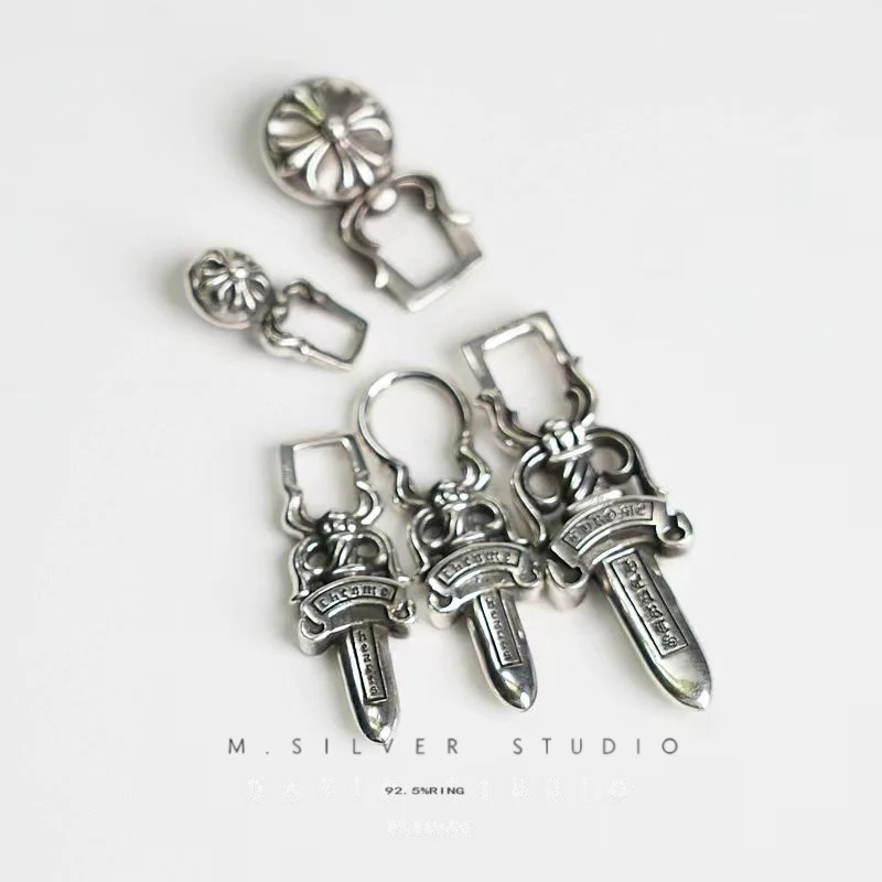 Chrome Hearts Cross Ring - Gothic 925 Sterling Silver Jewelry | David Studio