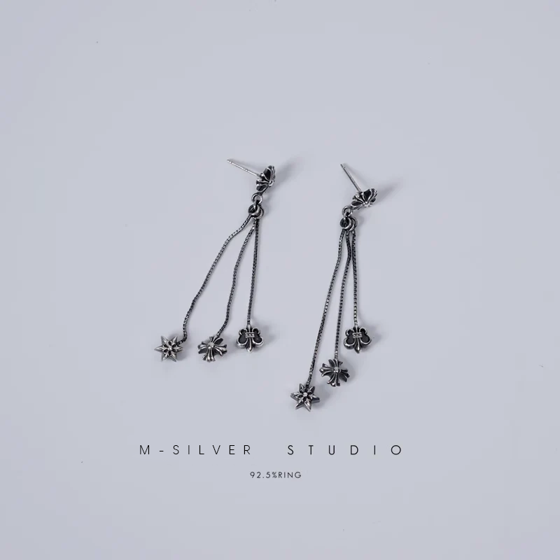 Chrome Hearts Cross Ring - Gothic 925 Sterling Silver Jewelry | David Studio