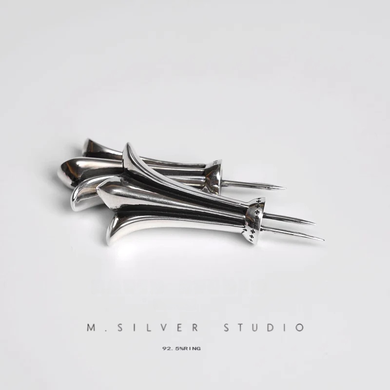 Chrome Hearts Cross Ring - Gothic 925 Sterling Silver Jewelry | David Studio