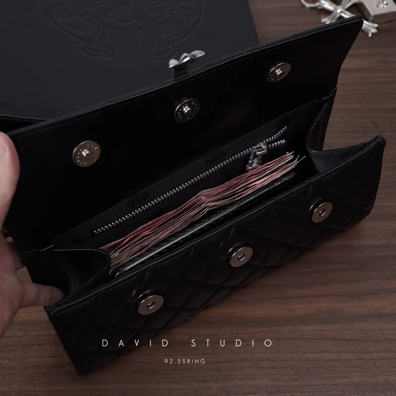 Chrome Hearts Cross Ring - Gothic 925 Sterling Silver Jewelry | David Studio